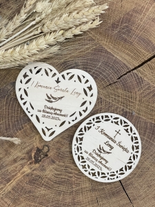 Podziękowania dla gości - magnes